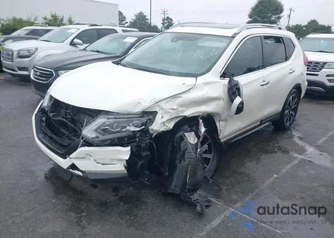 2017 Nissan Rogue Sl z USA, uszkodzony, nr VIN 5N1AT2MT8HC754006